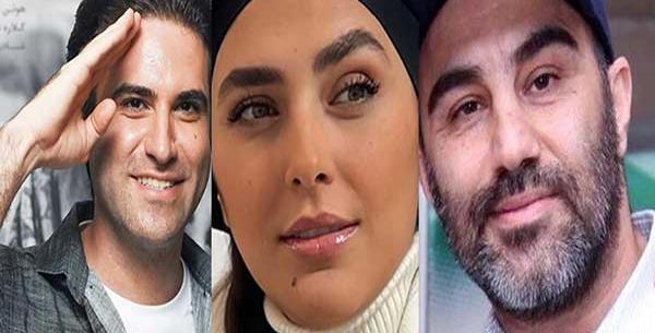 عکس شهرام شاه حسینی با همسرش