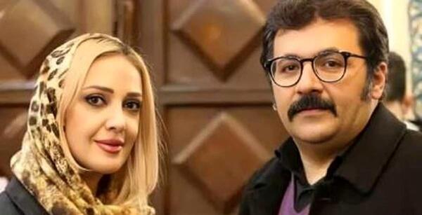 عکس شهرام شاه حسینی با همسرش