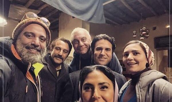 عکس شهرام شاه حسینی با همسرش