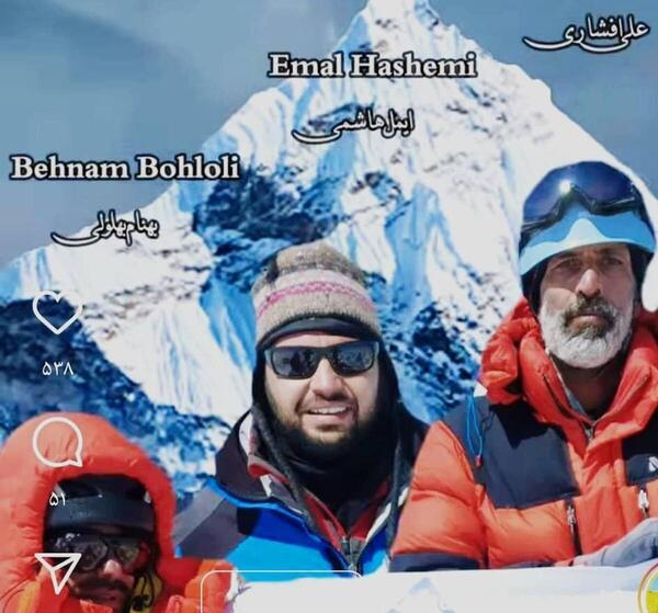 عکس قله شاه شهیدان