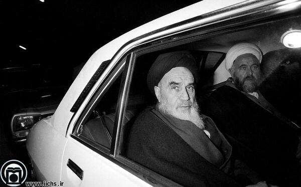 عکس شاه امام خمینی