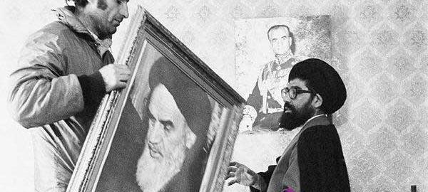 عکس شاه امام خمینی