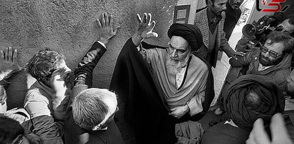 عکس شاه امام خمینی