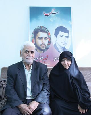 عکس پدر شهیدان شاه آبادی