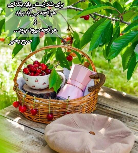 عکس شاد سلام صبح بخیر