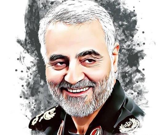 عکس سردار سلیمانی برای پروفایل شاد