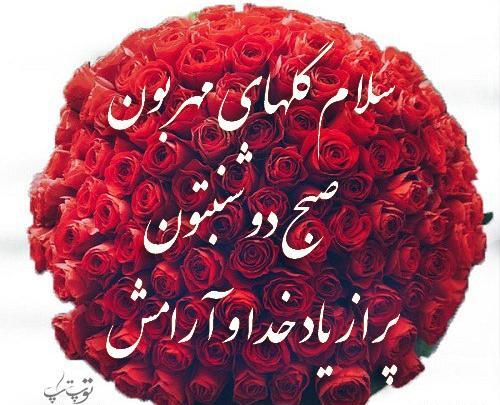 متن و عکس صبح بخیر دوشنبه