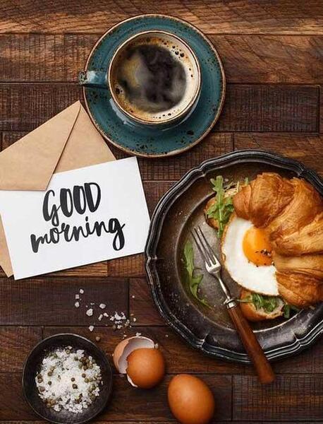 عکس صبح بخیر برای پیج کاری