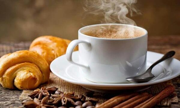عکس صبح بخیر با فنجان قهوه