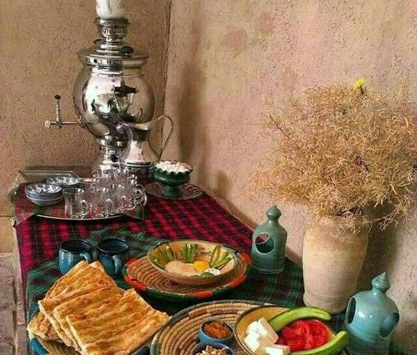 عکس صبحانه برای صبح بخیر