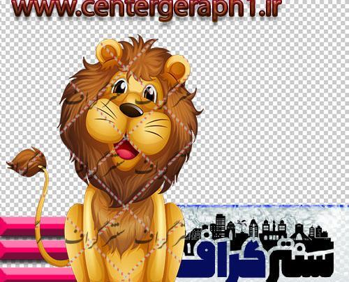 عکس نقاشی شیر و پلنگ