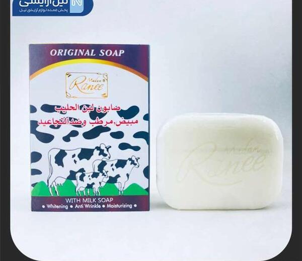 عکس صابون شیر گاو