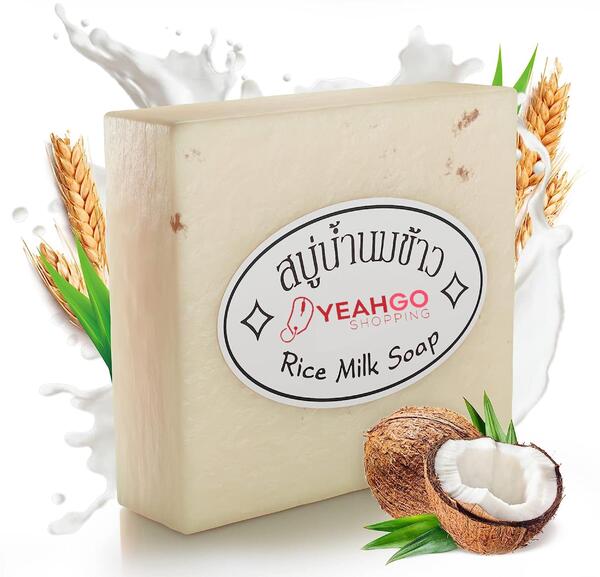 عکس صابون شیر برنج