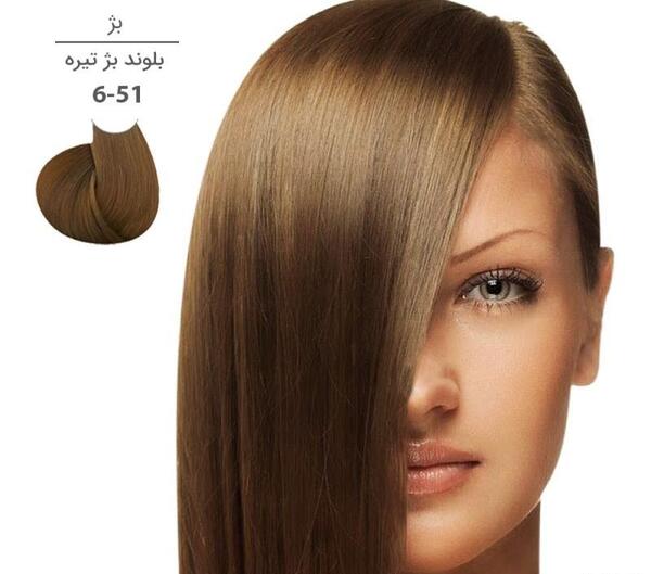 عکس رنگ موی شیر شکلاتی مارال