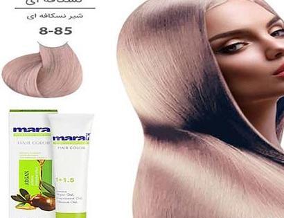 عکس رنگ موی شیر شکلاتی مارال