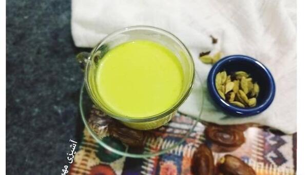عکس شیر زردچوبه