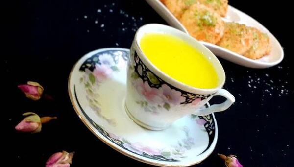 عکس شیر زردچوبه