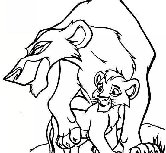 عکس نقاشی شیر خوابیده