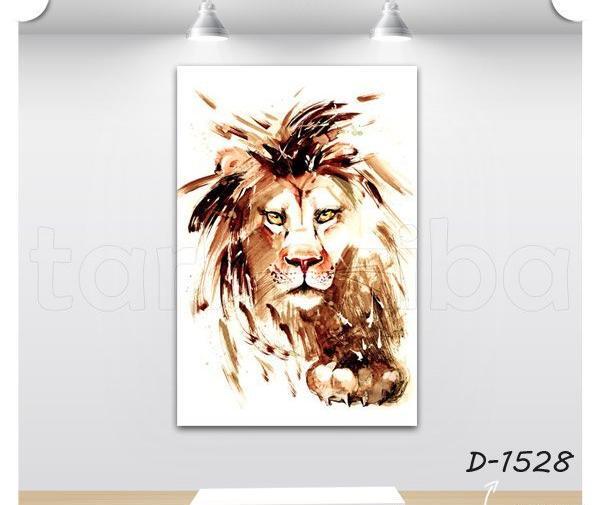 عکس حیوان شیر نقاشی