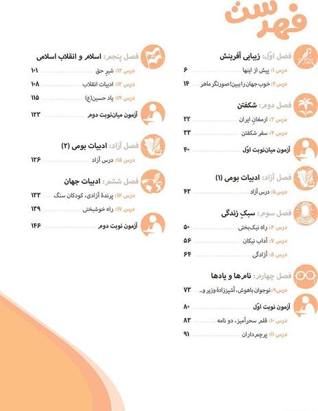 عکس درس شیر حق فارسی هشتم