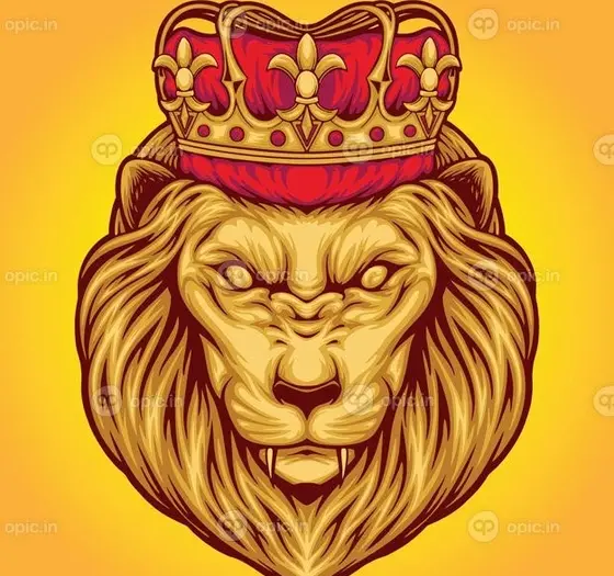 دانلود عکس شیر تاج دار
