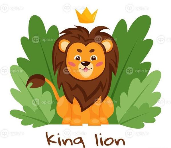 دانلود عکس شیر تاج دار