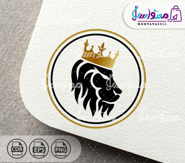 دانلود عکس شیر تاج دار