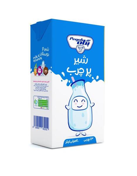 عکس شیر پاکتی نقاشی
