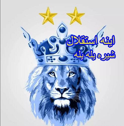 شیر استقلالی عکس پروفایل استقلال