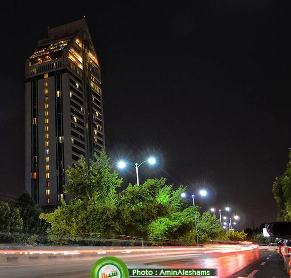 عکس شب از شیراز