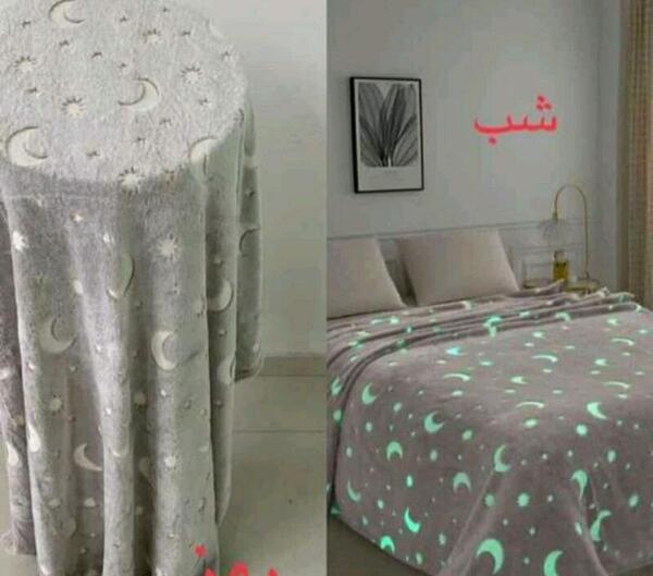 عکس پتو شب نما صورتی