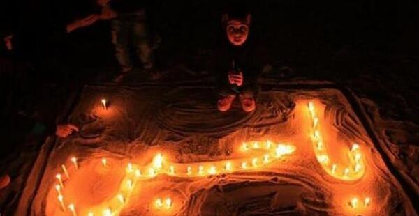 عکس شمع شب شام غریبان