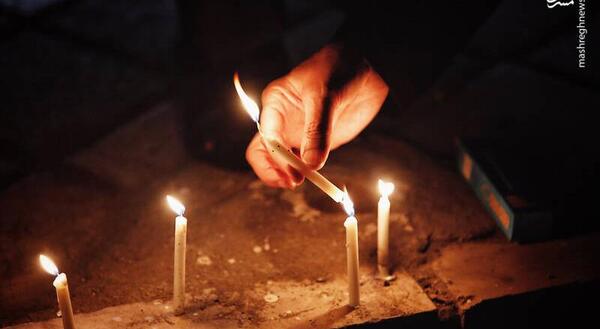 عکس شمع شب شام غریبان