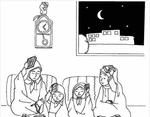 عکس شب های قدر کودکانه