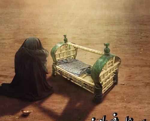 عکس نوشته شب هفتم محرم
