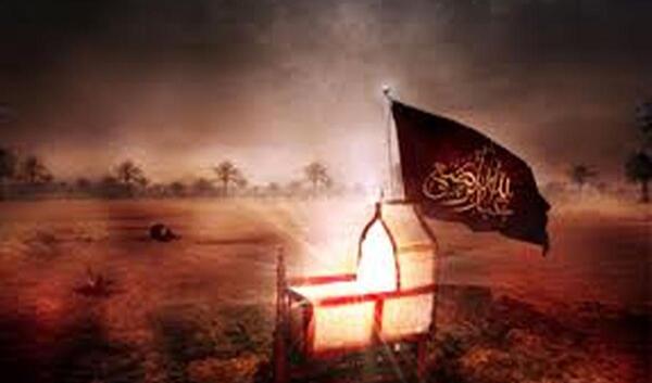 عکس نوشته شب هفتم محرم