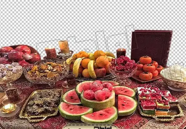 دانلود عکس شب یلدا سفره