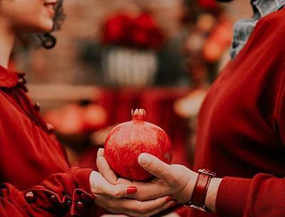 عکس شب یلدایی دونفره