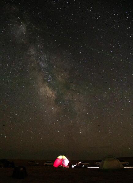 شب کویری عکس