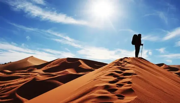 عکس های شب کویر مصر
