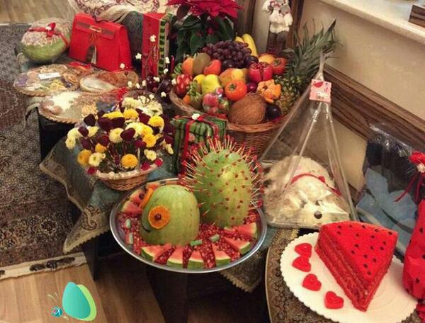عکس عیدی شب یلدا برای عروس