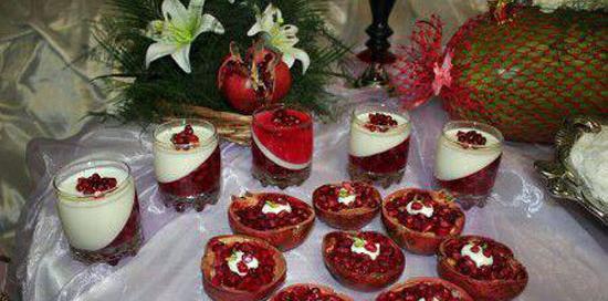 عکس های سفره ی شب یلدا