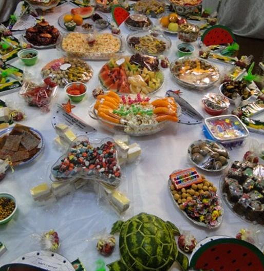 دانلود عکس سفره ی شب یلدا