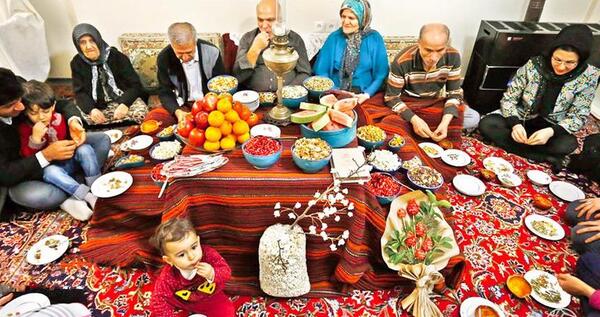 عکس سفره شب یلدا نی نی سایت