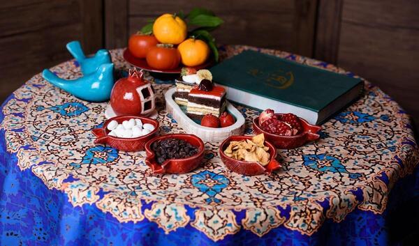 عکس سفره شب یلدا نی نی سایت