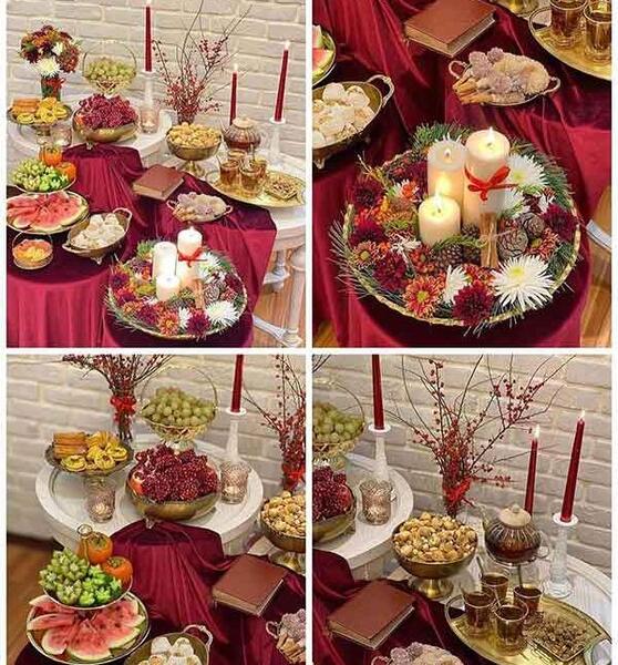 عکس سفره شب یلدا نی نی سایت