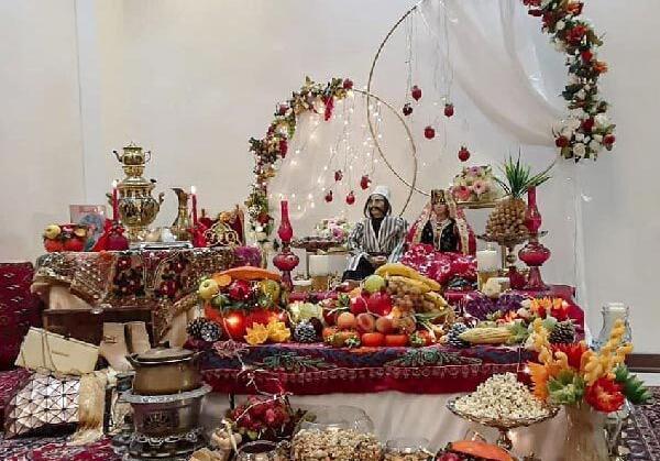 عکس سفره شب یلدا نی نی سایت