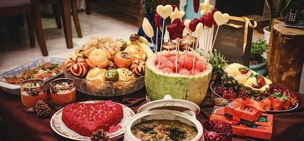عکس سفره شب یلدا شیک
