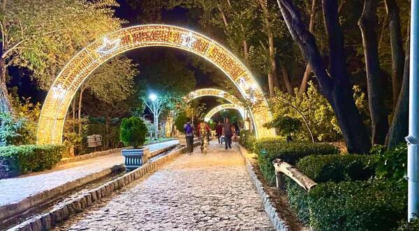 عکس باغ وحش در شب