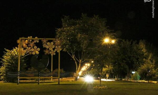عکس شب شهرکرد